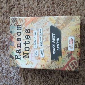 Ransom Notes House Party Edition Game